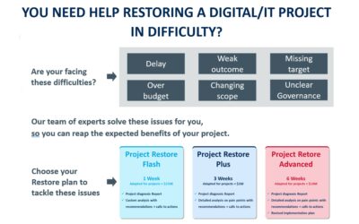 Offering Package – Restoring a Digital/IT Project in Difficulty