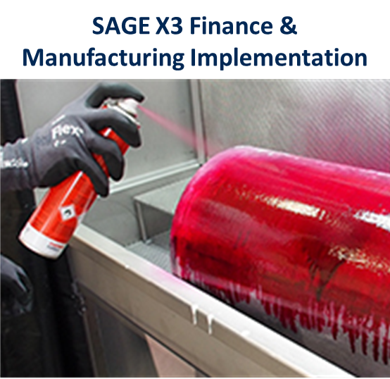 SAGE X3 ERP implementation for a chemical company​