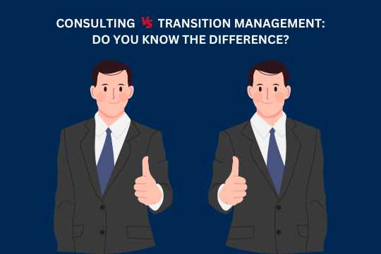 Differences Between Consulting and Transition Management