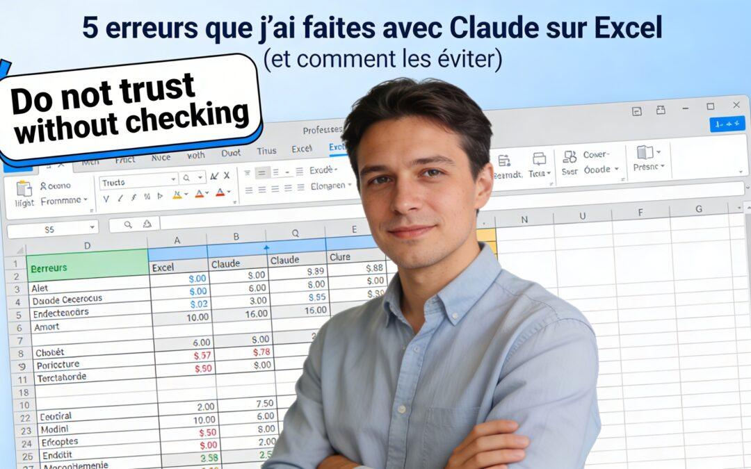 5 Mistakes I Made with Claude on Excel (and How to Avoid Them)