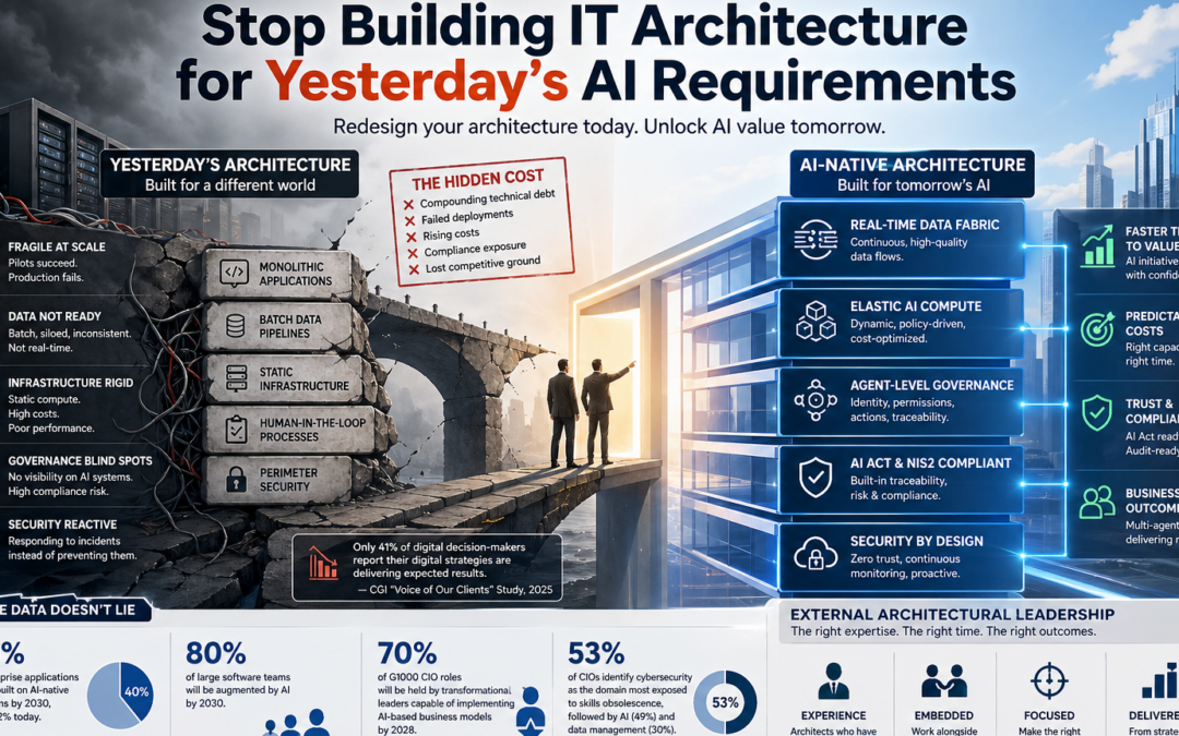 Stop building IT architecture for yesterday’s AI requirements