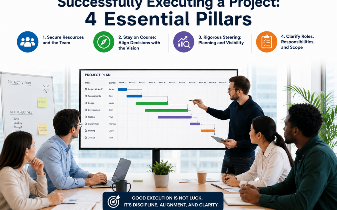 Successfully Executing a Project: 4 Essential Pillars